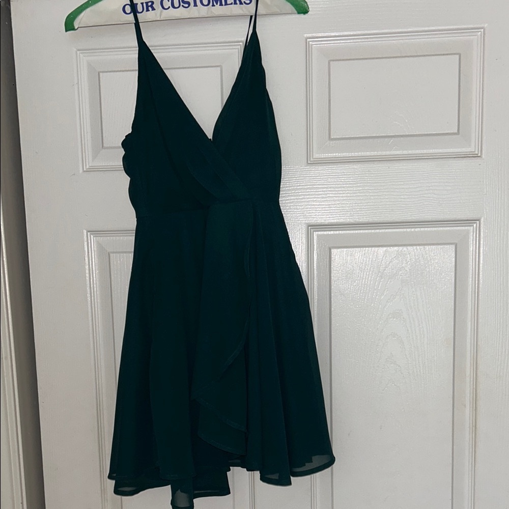 Windsor Dark Teal Mini Dress